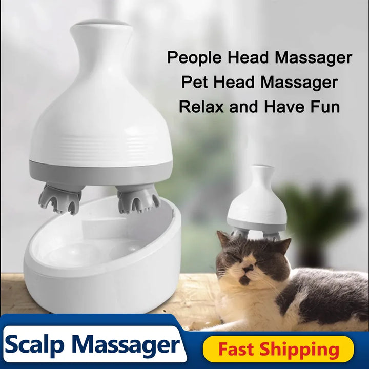 Electric Head Massager For Pets - Jansky Shop