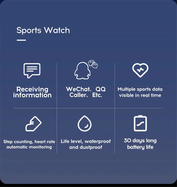 Smart Fitness And Health Watch - Jansky Shop